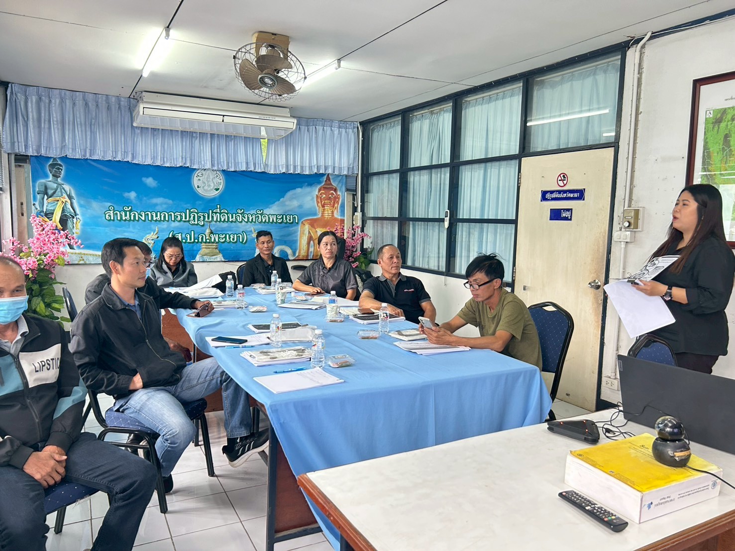 title - จัดฝึกอบรมเชิงปฏิบัตการ หลักสูตร “การเพิ่มทักษะ และเพิ่มประสิทธิภาพการดำเนินงาน อาสาสมัครปฏิรูปที่ดินเพื่อการเกษตรกรรม (อสปก.) ภายใต้โครงการพัฒนาผู้แทนเกษตรกร กิจกรรมพัฒนาผู้แทนเกษตรกรในเขตปฏิรูปที่ดิน จังหวัดพะเยา ปีงบประมาณ พ.ศ.2569